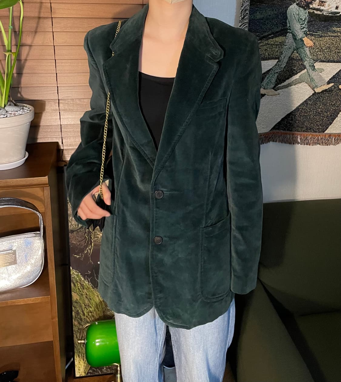 apc 벨벳 블레이저 상품이미지2