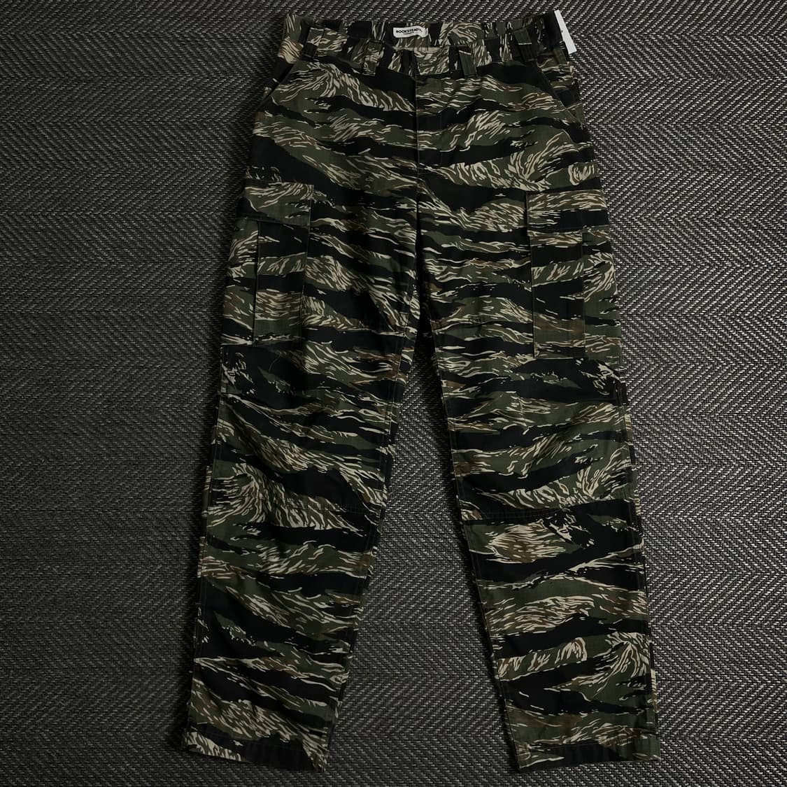 락스테디 타이거 카모플라쥬 퍼티그 카고팬츠o 3726 상품이미지1