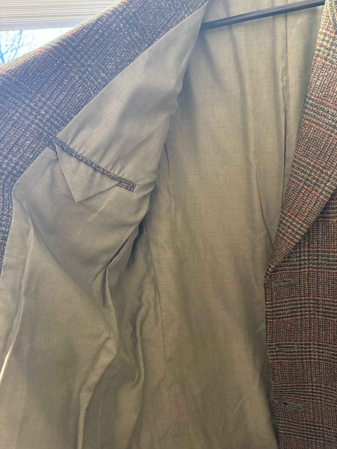 90s Valentino 울 3버튼 블레이저 XL 상품이미지3