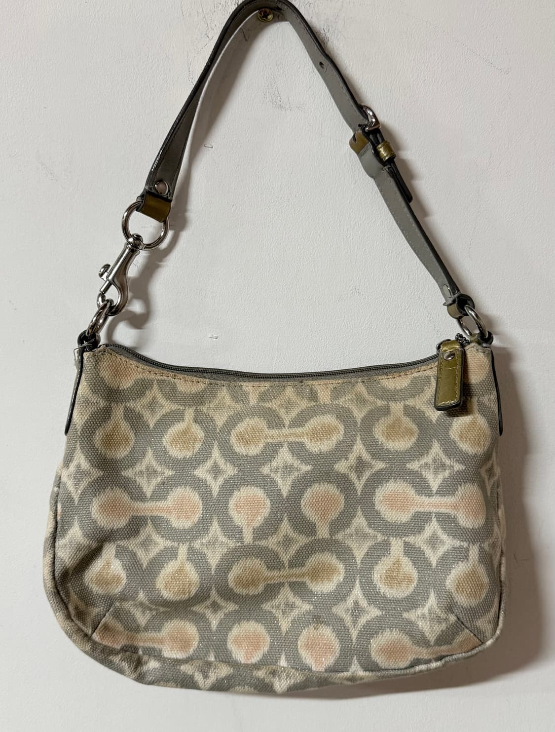 코치 빈티지 Y2K 시그니처 캔버스 미니숄더백 상품이미지4