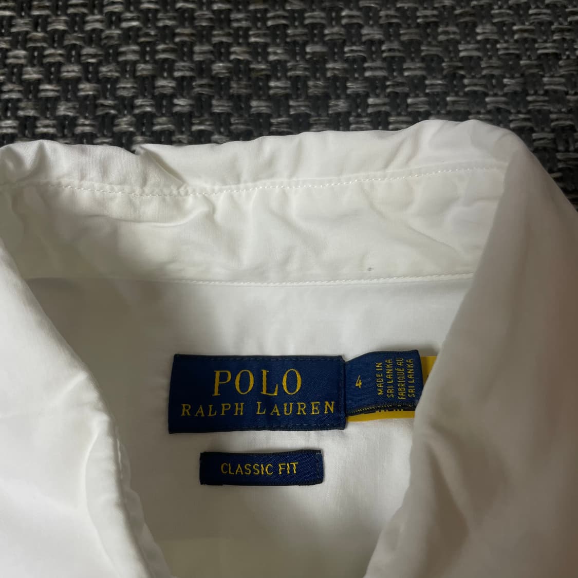 폴로랄프로렌 블루포니 화이트 긴팔 셔츠 클래식핏 4 상품이미지4
