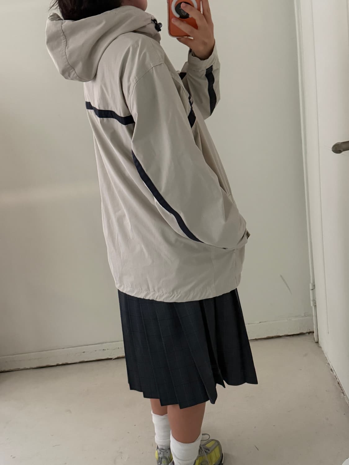 일본빈티지 컨버스 올스타 올드스쿨 바람막이 상품이미지4