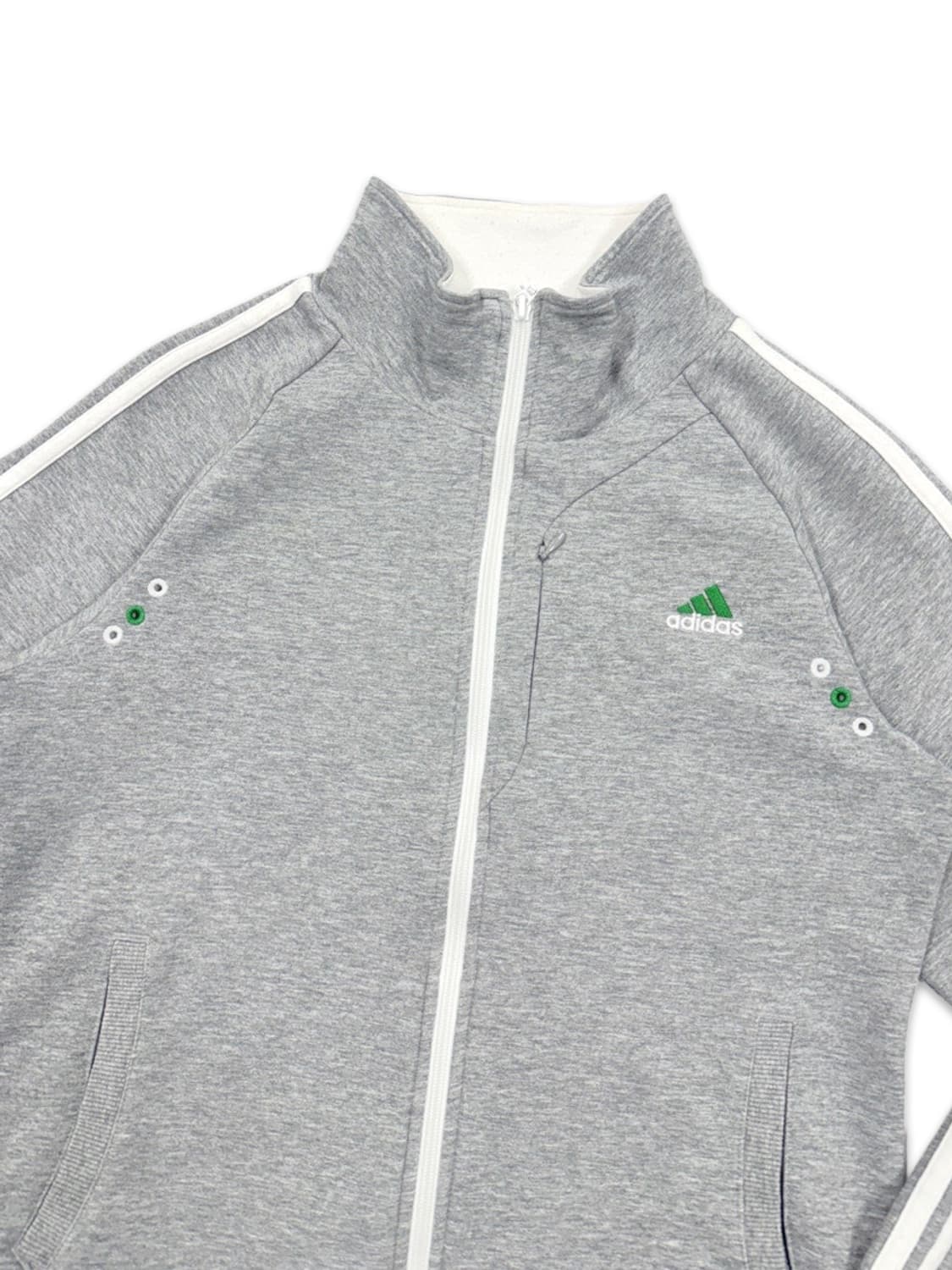 빈티지 아디다스 그레이 집업 져지 상품이미지3