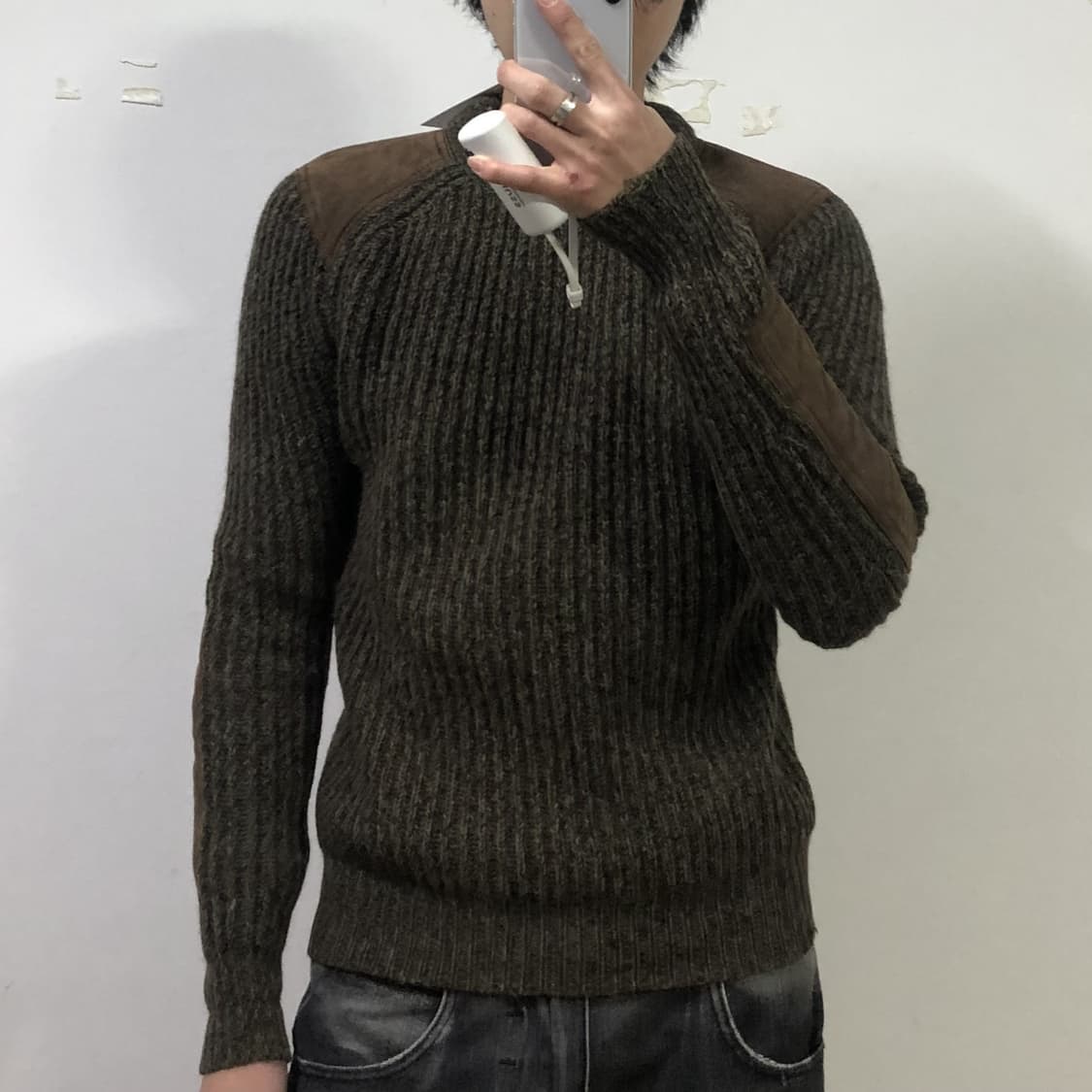 폴로랄프로렌 메리노 울 패치 알파카 니트  상품이미지3