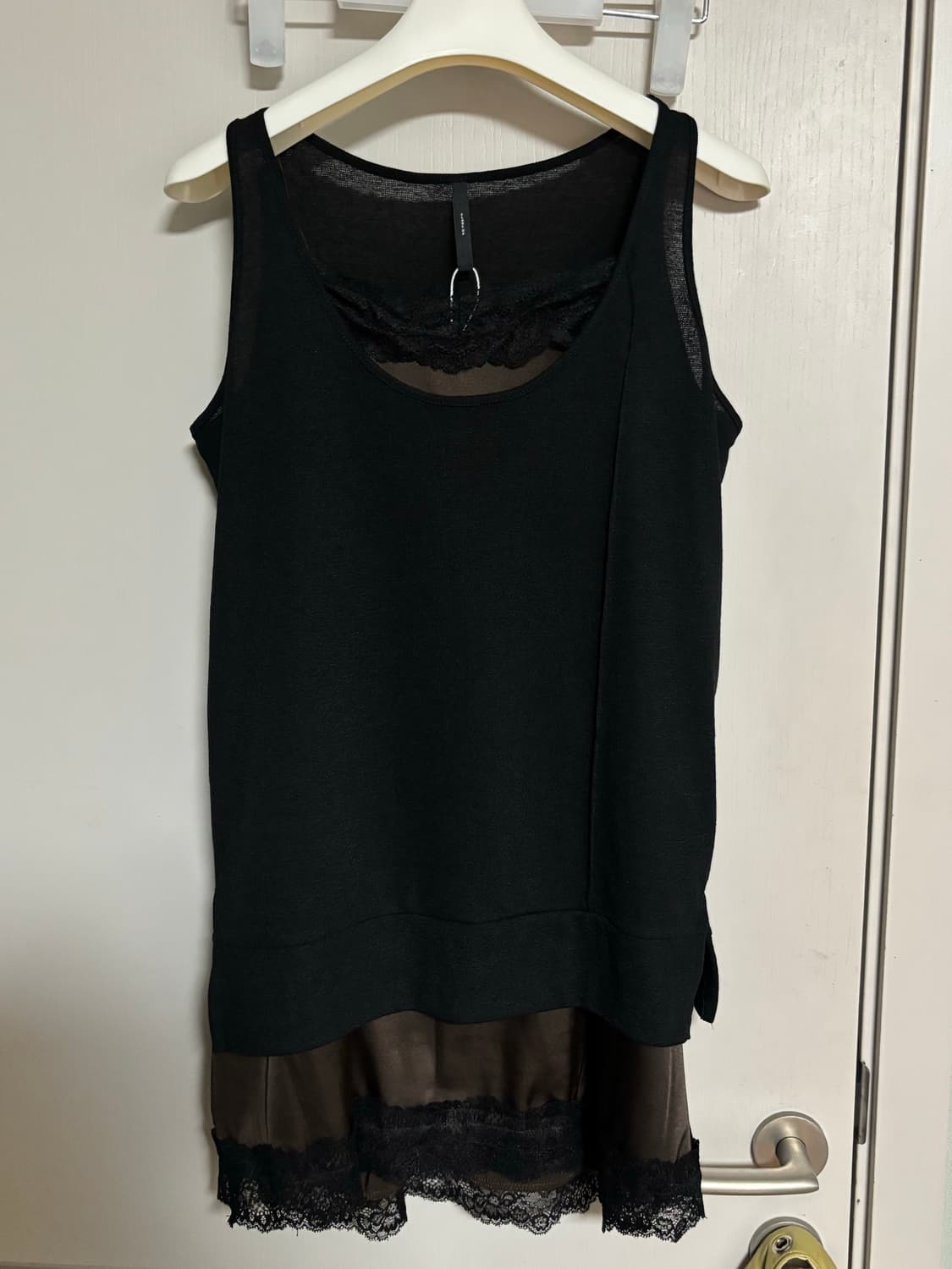 플레어업 원피스 2-Layered Lace Dress (FL-174_Bl 상품이미지6