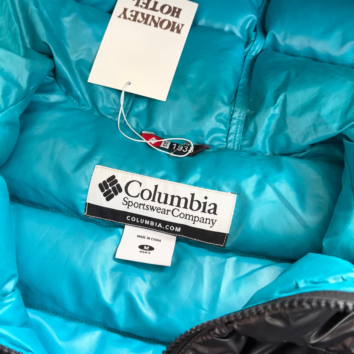 00s 컬럼비아 빈티지 경량패딩 M 상품이미지7