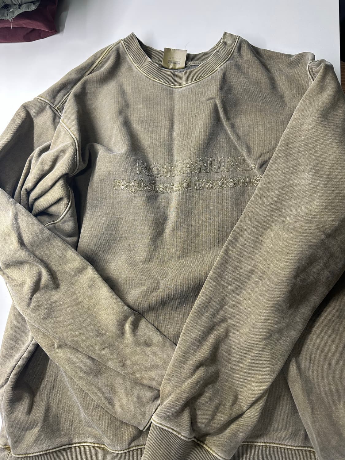 노매뉴얼 맨투맨 2022 상품이미지1