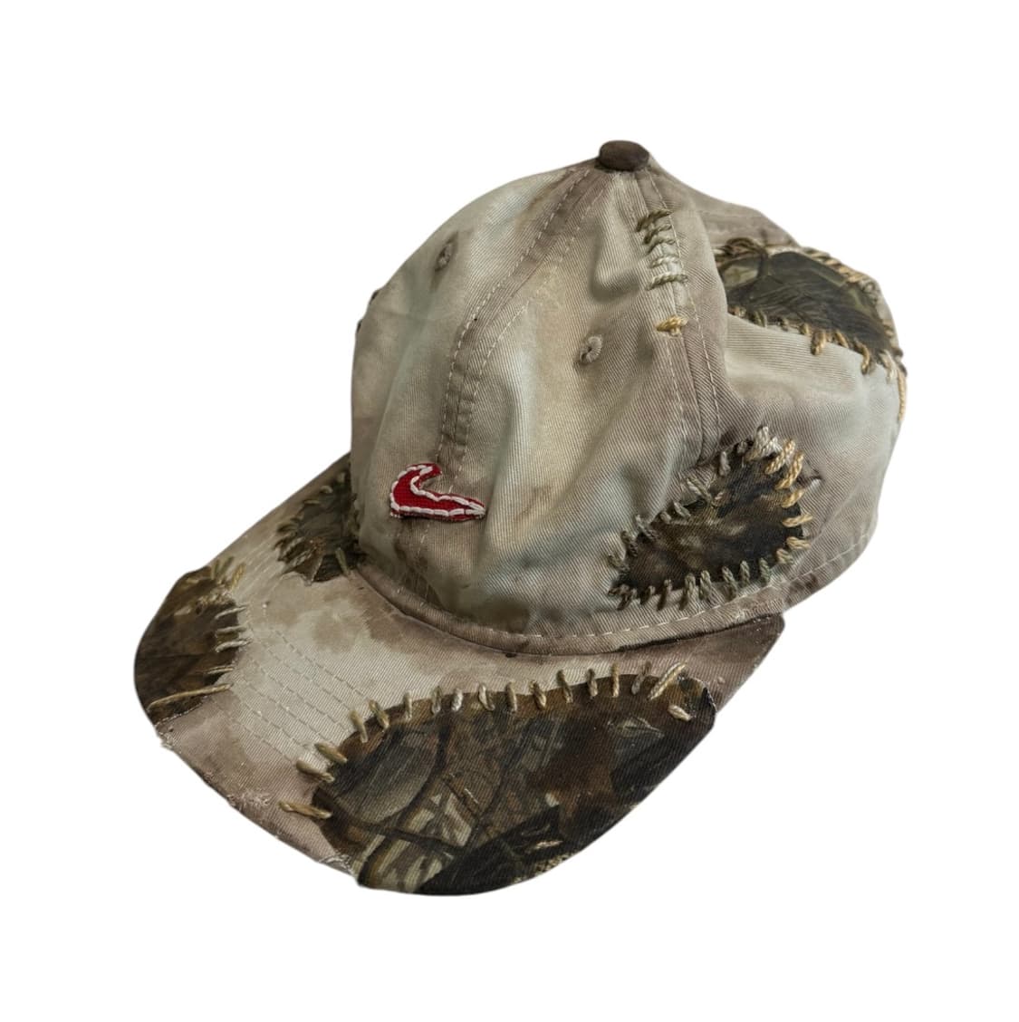 Vintage custom made sashiko cap 상품이미지1
