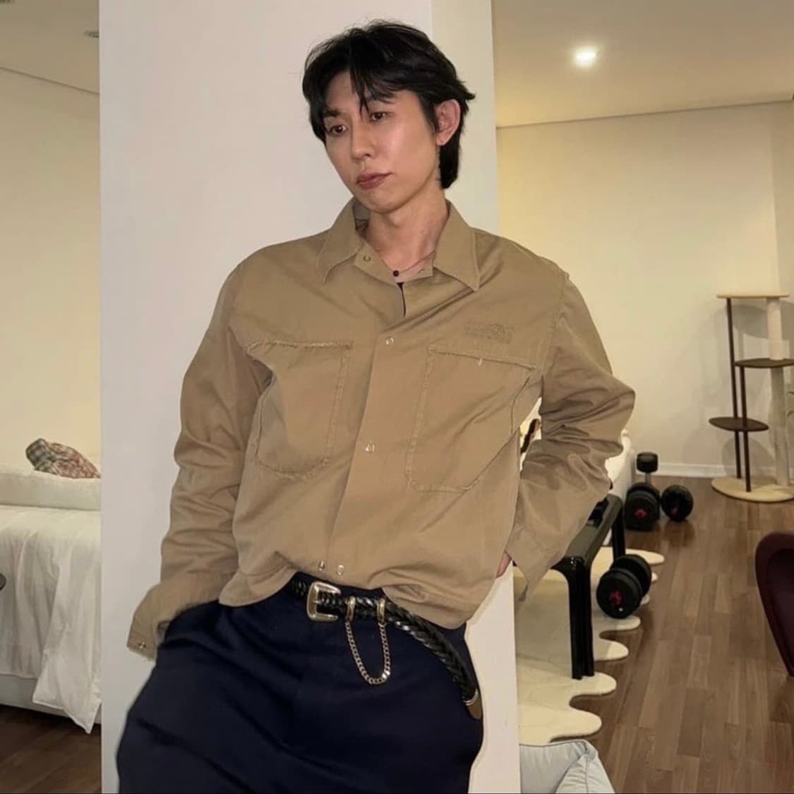 [Unisex] 웨스턴 체인 메쉬벨트 상품이미지2