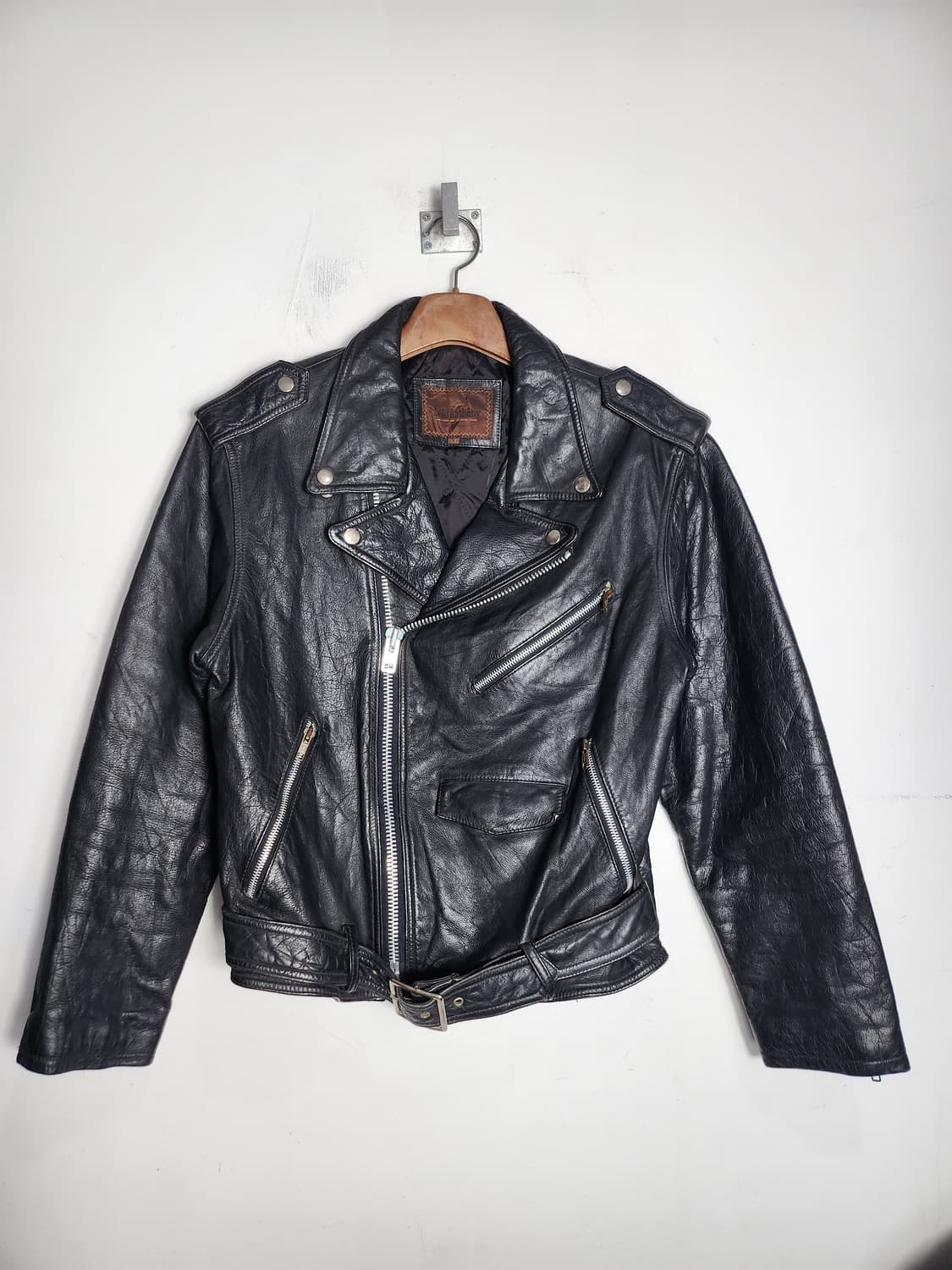 Lold Anthony 더블 라이더 가죽 자켓 상품이미지1