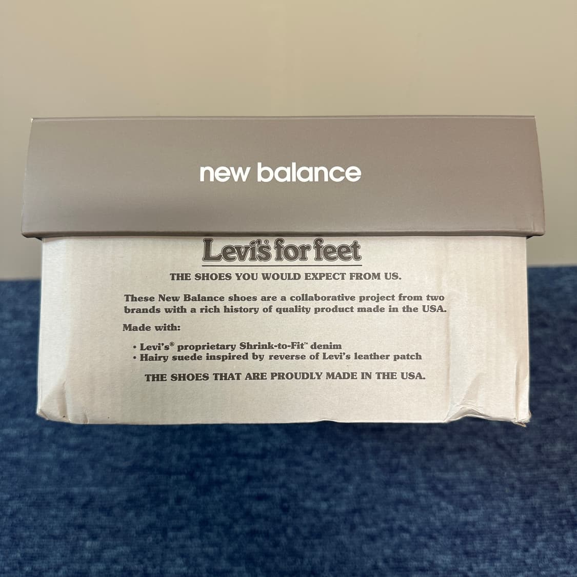 [265] 뉴발란스 x Levis 990v3 리바이스 택 그레이 상품이미지4