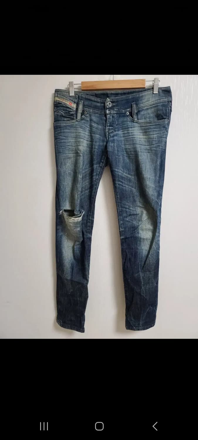 디젤 데미지 워싱 청바지 28사이즈 공용 추천 상품이미지3