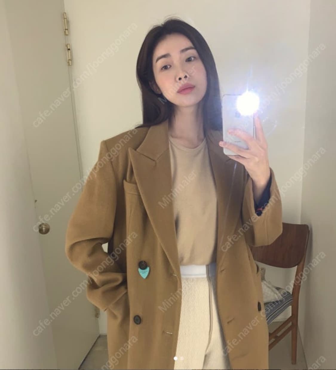 인스턴트펑크 차정원 코트 그레이 s 상품이미지5