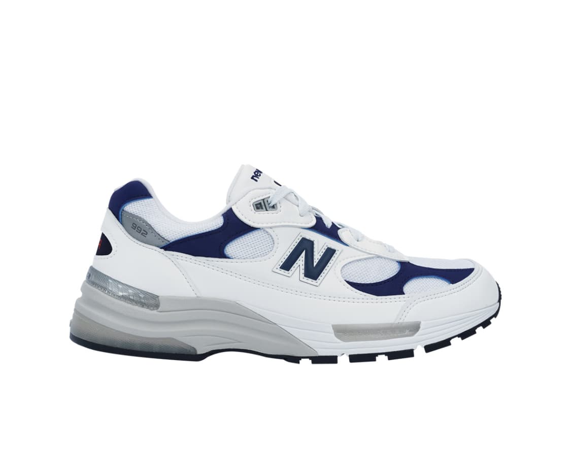 뉴발란스 992 USA 화이트 네이비 275 상품이미지1