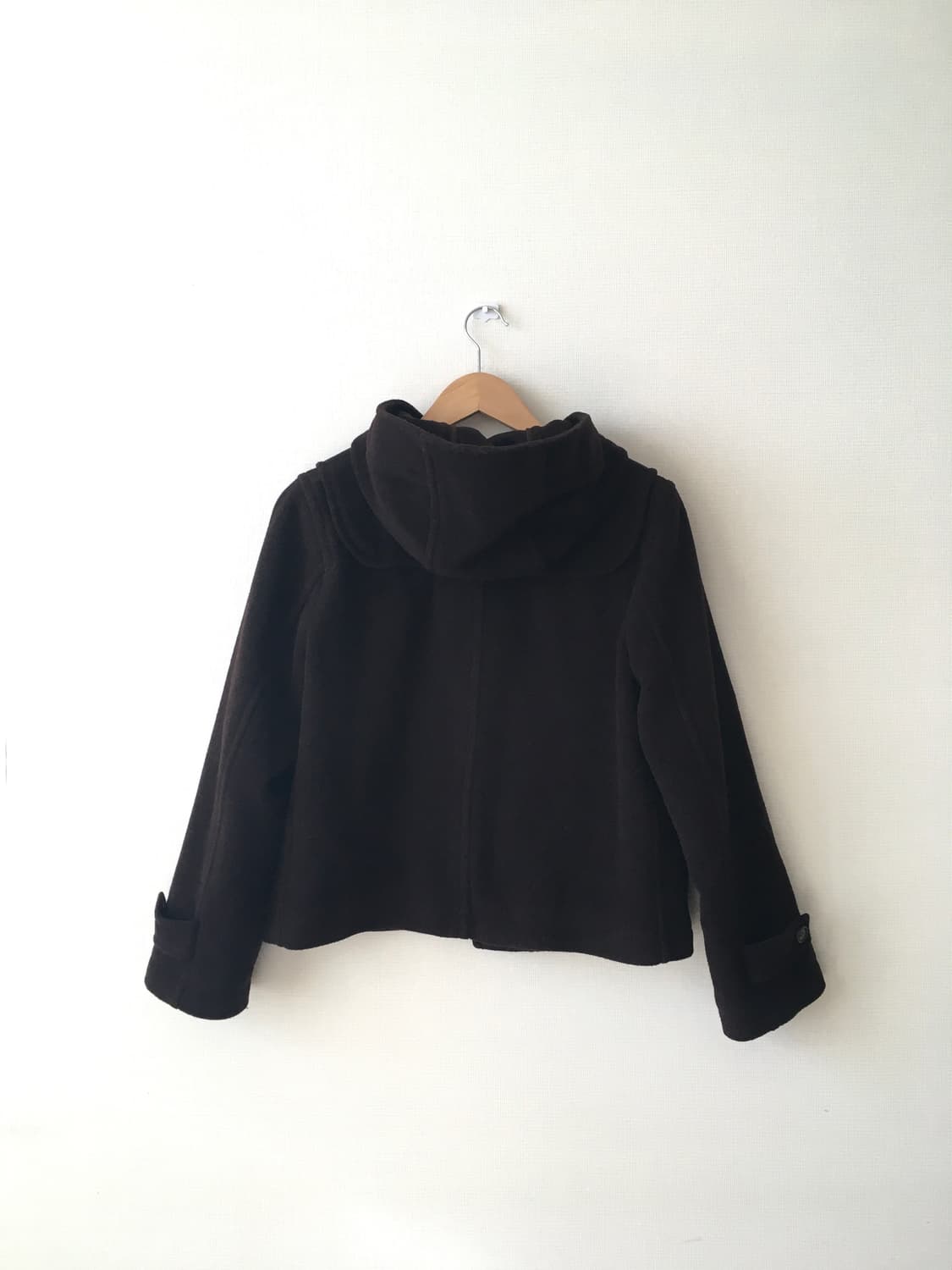 빈티지 더플 브라운 숏코트 상품이미지7