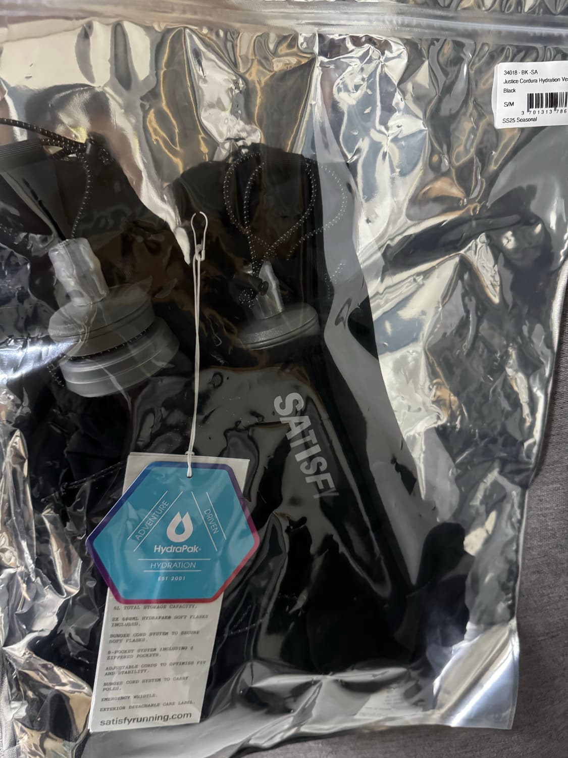 새티스파이 베스트 블랙 SM사이즈 상품이미지2