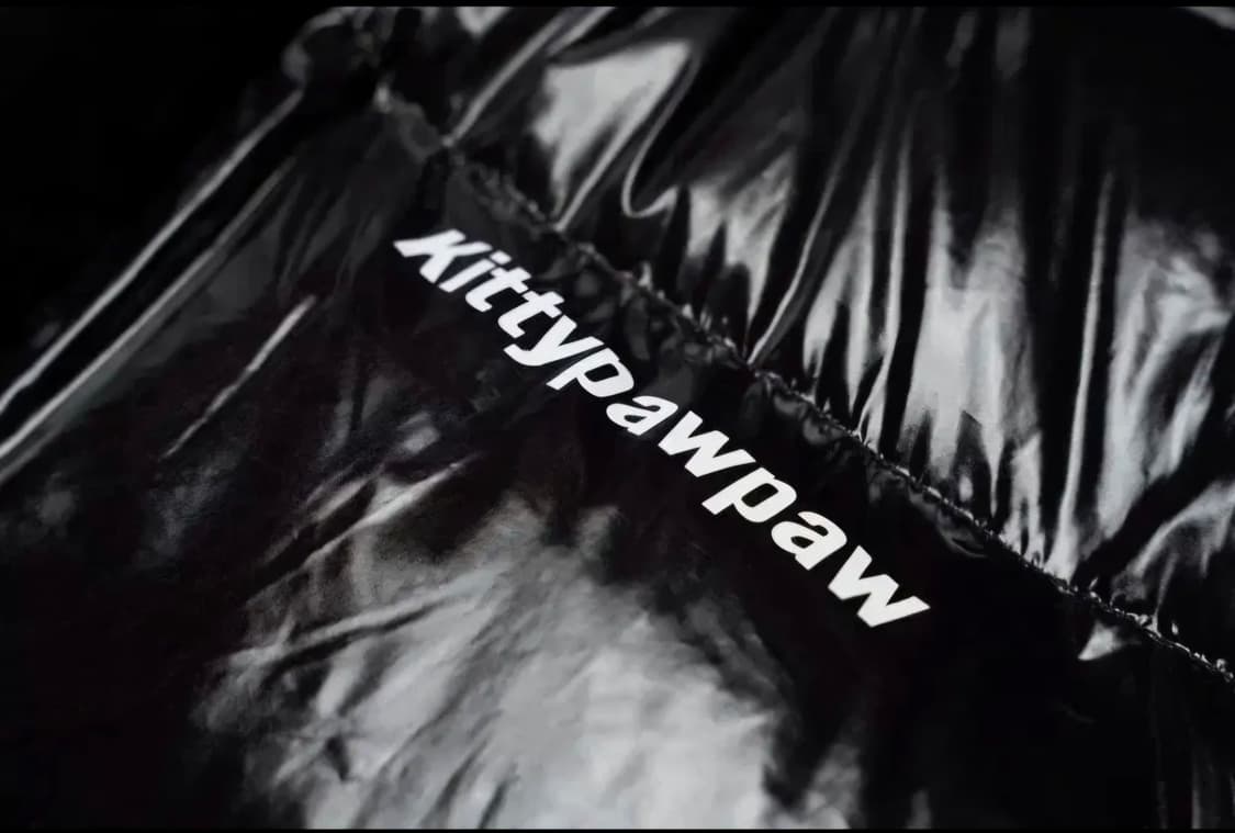 Leawi 르아위 고양이 덕다운 채원 패딩 새상품 i 사이즈 상품이미지3