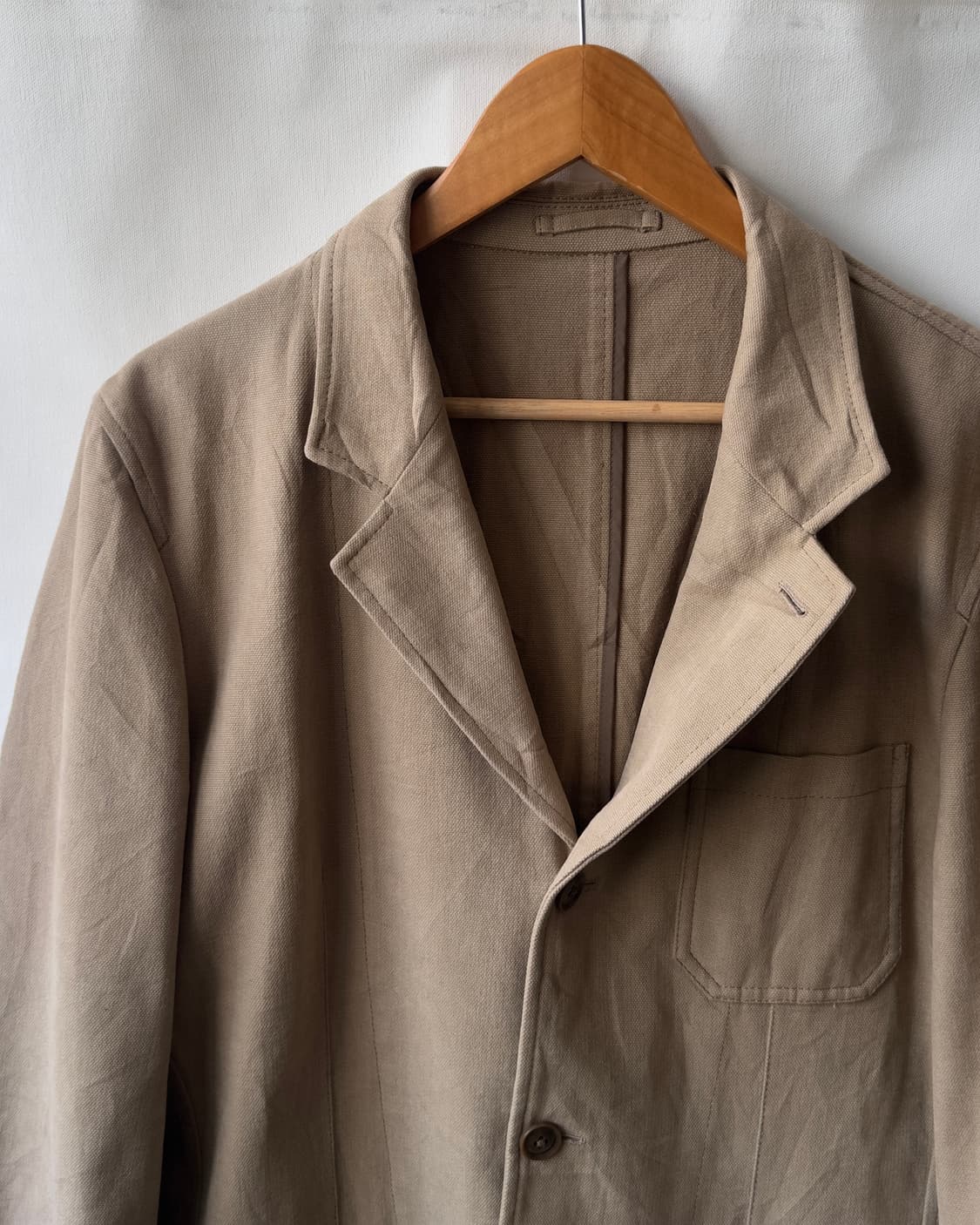 [VTG] beige cotton jacket 상품이미지5