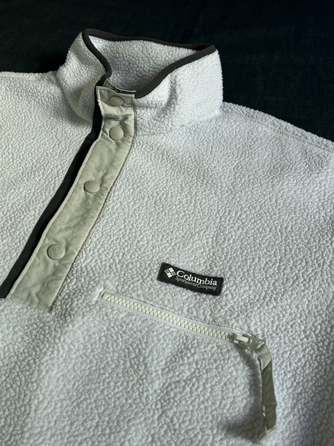 2020 컬럼비아 블랙라벨 풀오버 플리스 스냅티 상품이미지3