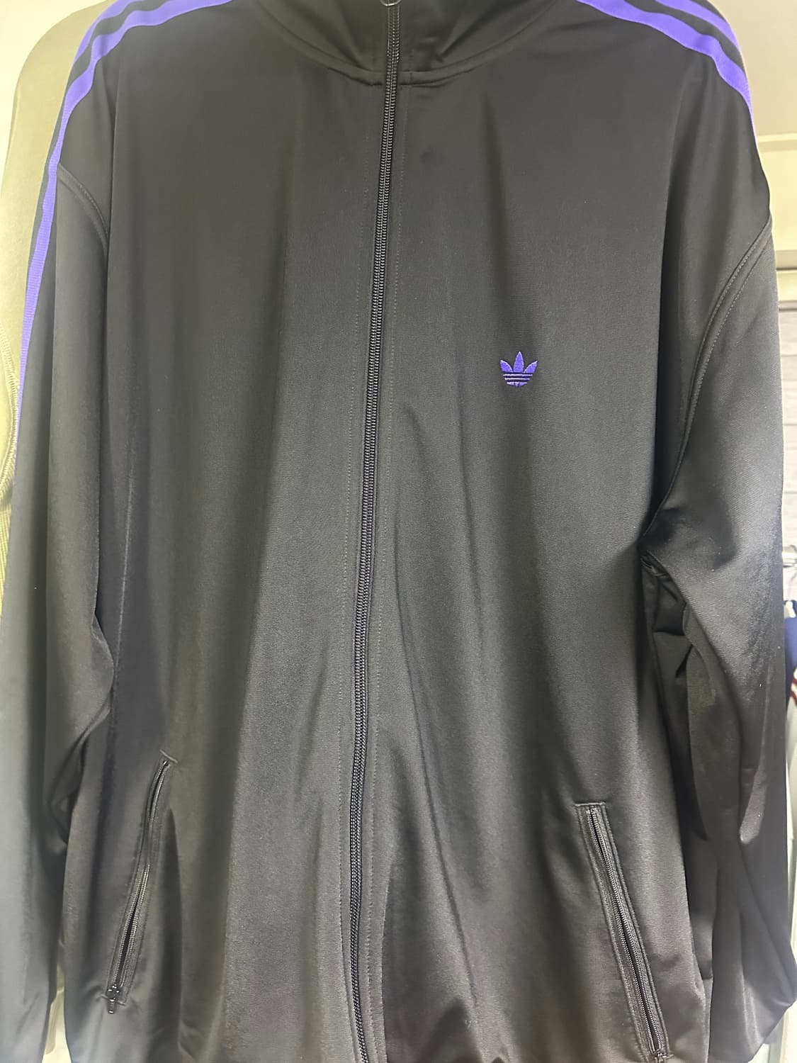 아디다스 BB 트랙탑 블랙:퍼플  상품이미지2