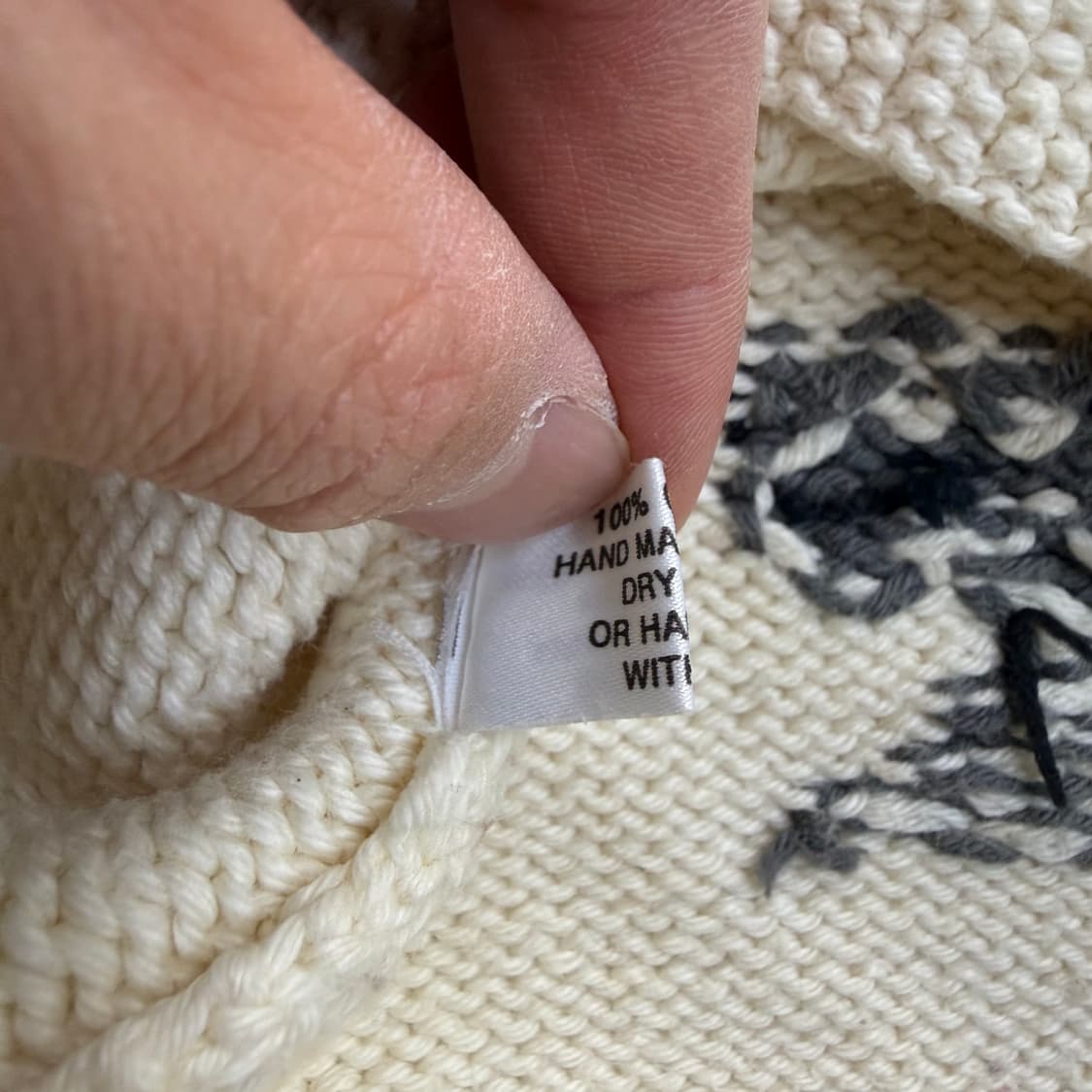 실측확인 빈티지 캣츠 로고 니트 가디건 0413T 상품이미지4