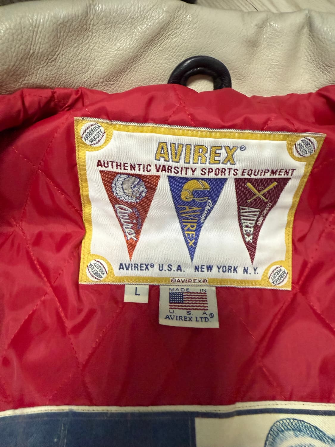 Vintage Arvirex wool varsity 상품이미지4