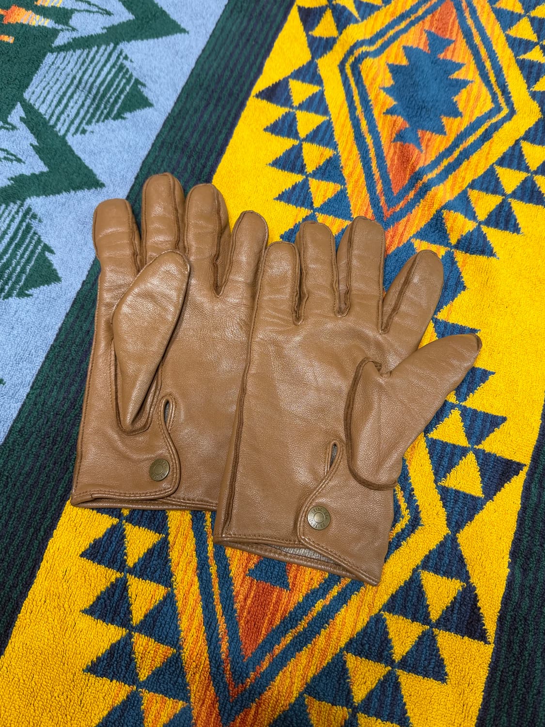 Uniform bridge Leather Glove with Wool 상품이미지2