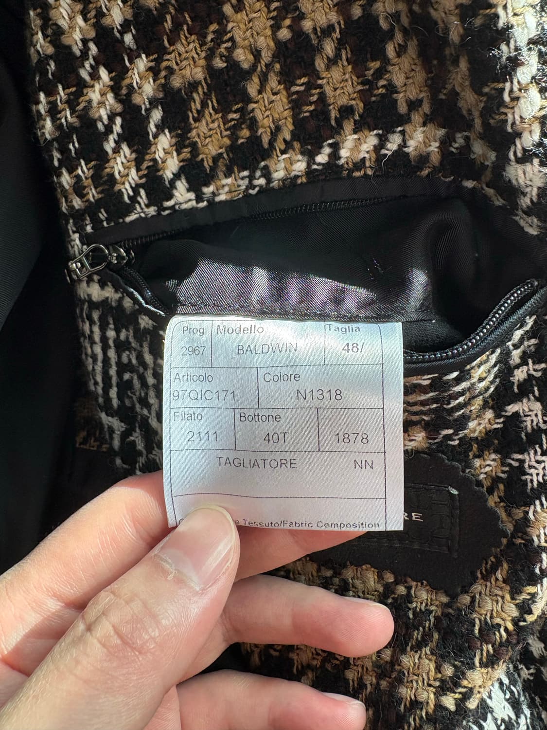 딸리아또레 볼드윈 로브 코트 상품이미지4