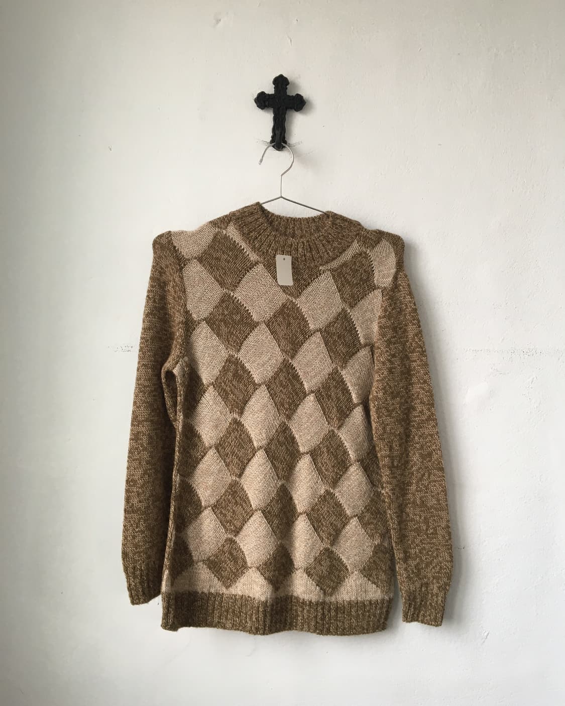 Argyle pattern knit 상품이미지2