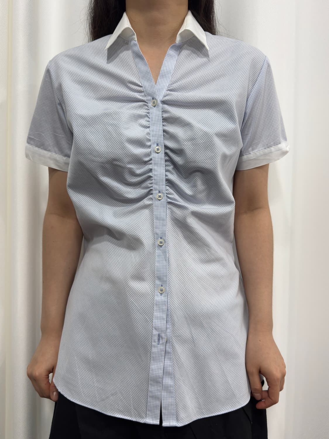 shirring shirt 상품이미지1