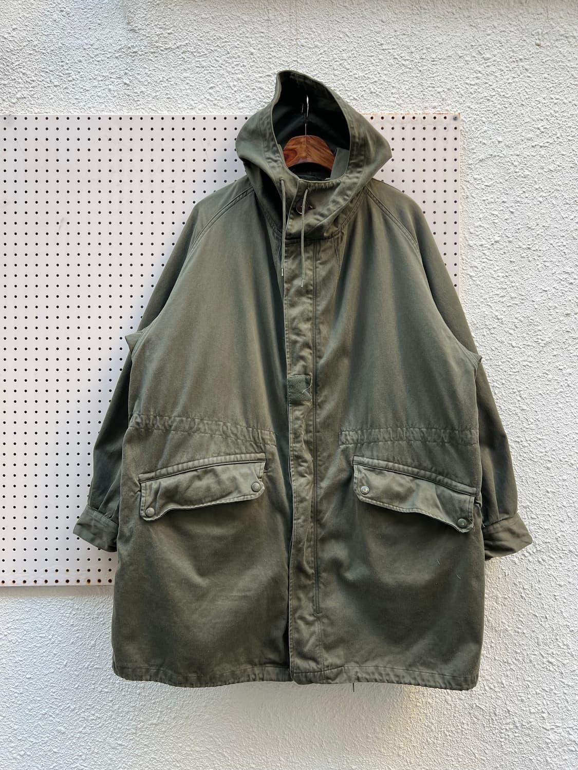 1970s FRENCH ARMY M-64 PARKA 모즈파카 개파카 상품이미지1