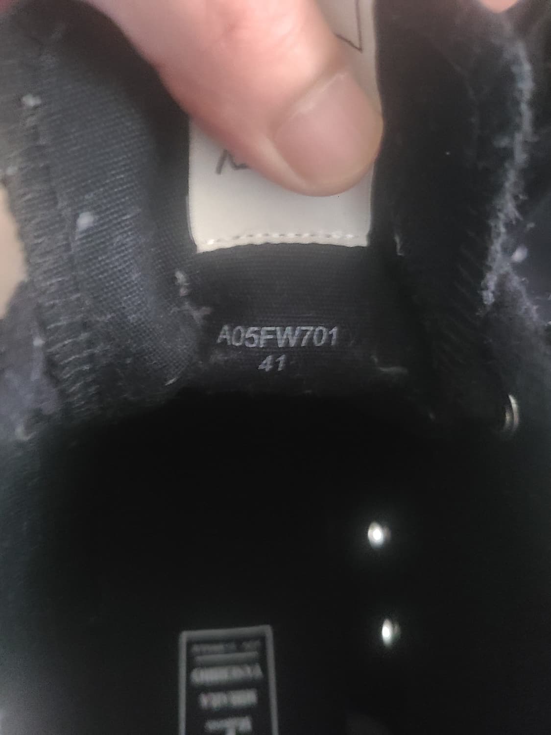 미하라야스히로 행크 하이 41사이즈 팝니다 상품이미지3