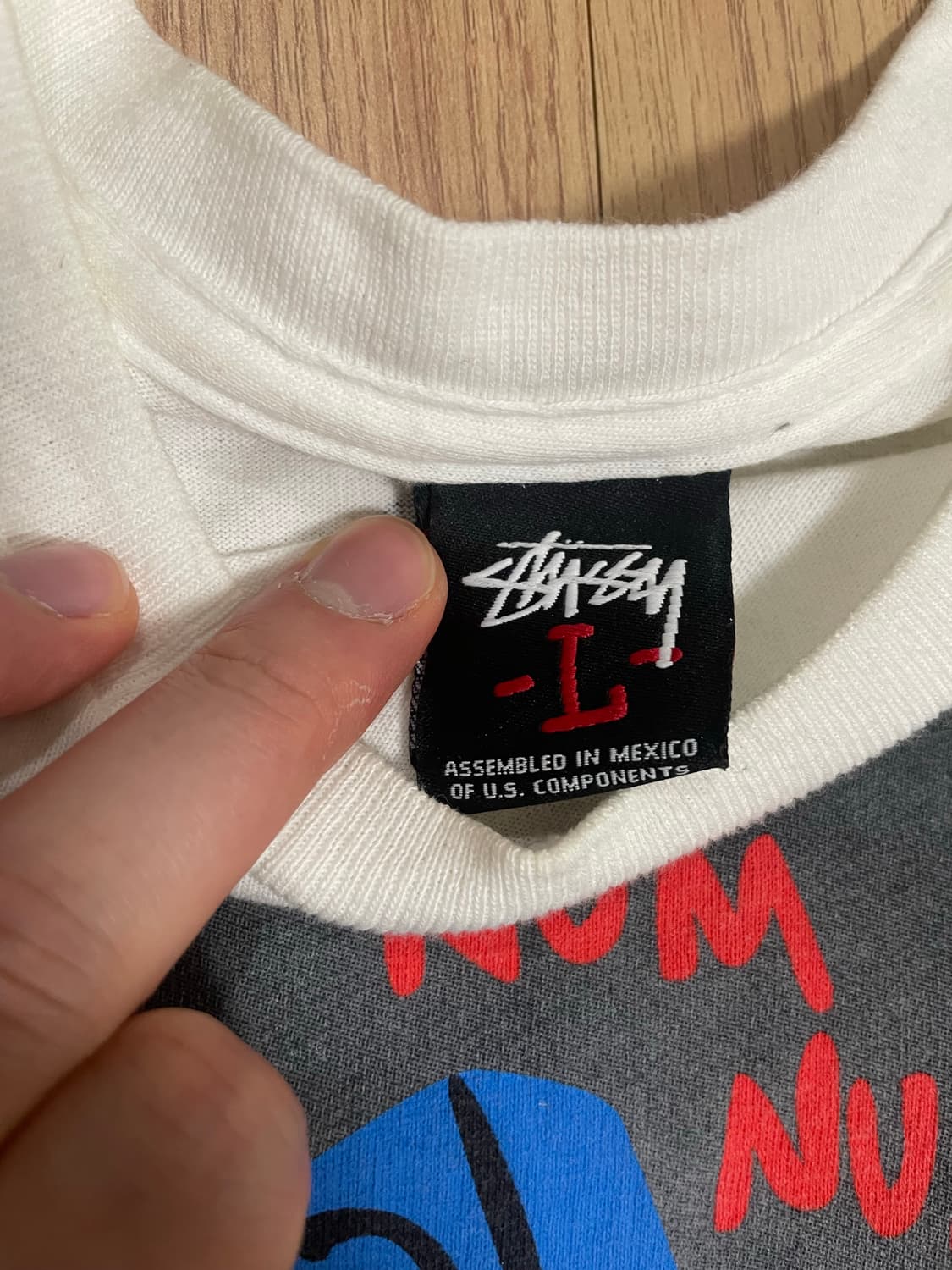 00s old stussy x todd james 티셔츠 상품이미지3