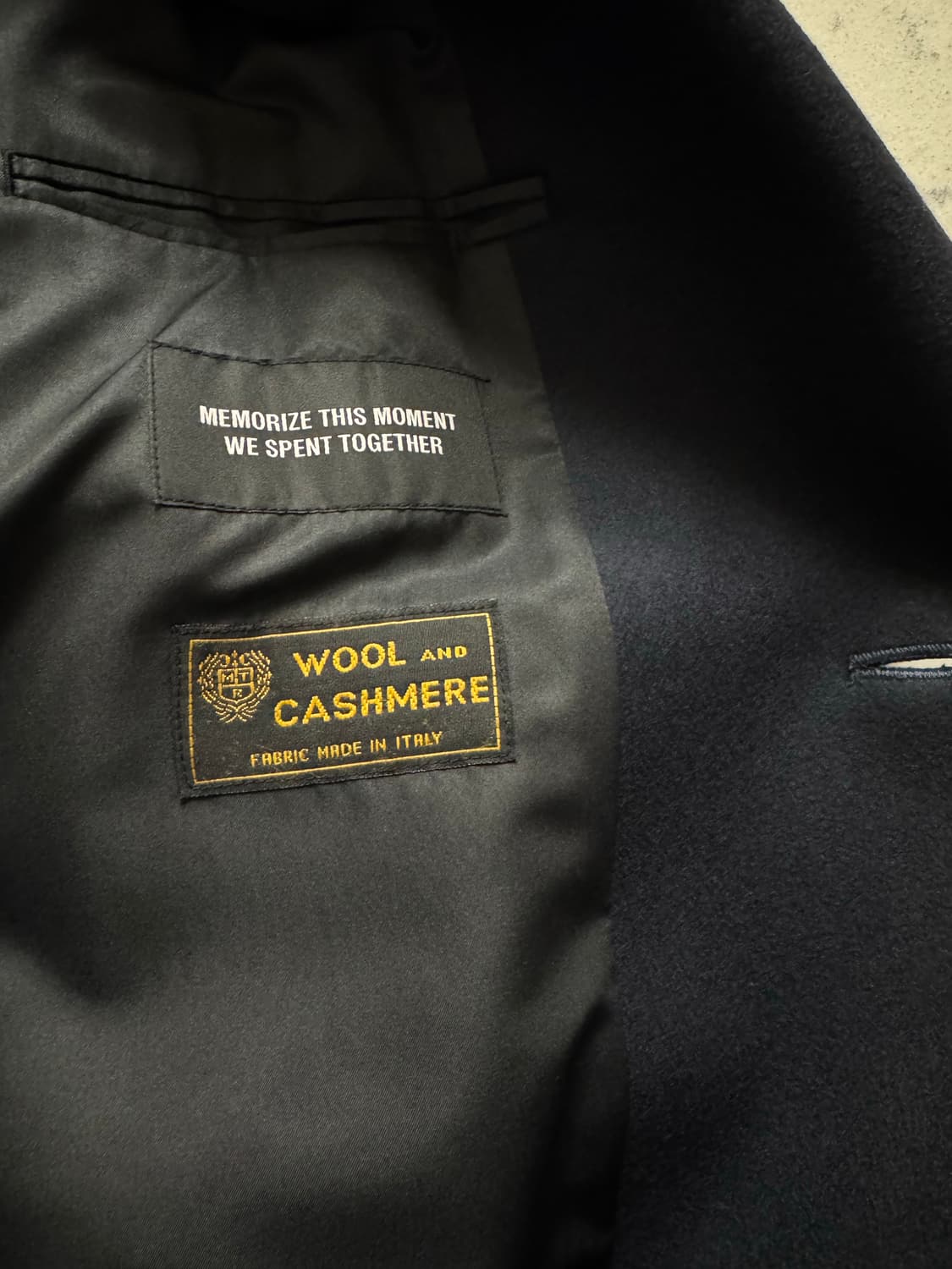 인사일런스 캐시미어 싱글 오버핏 코트 상품이미지8