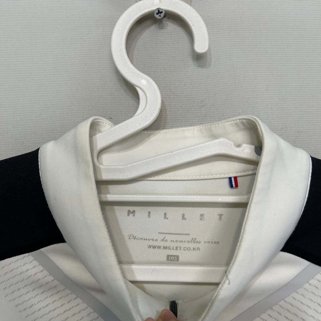 밀레 남성 반집업 티셔츠 105 상품이미지2