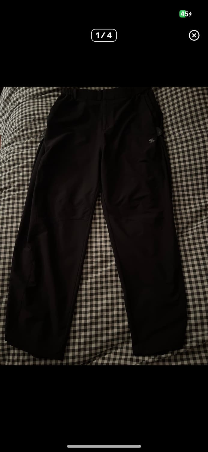 산산기어 사이드 스냅 팬츠 V2 블랙 - 23FW 상품이미지6