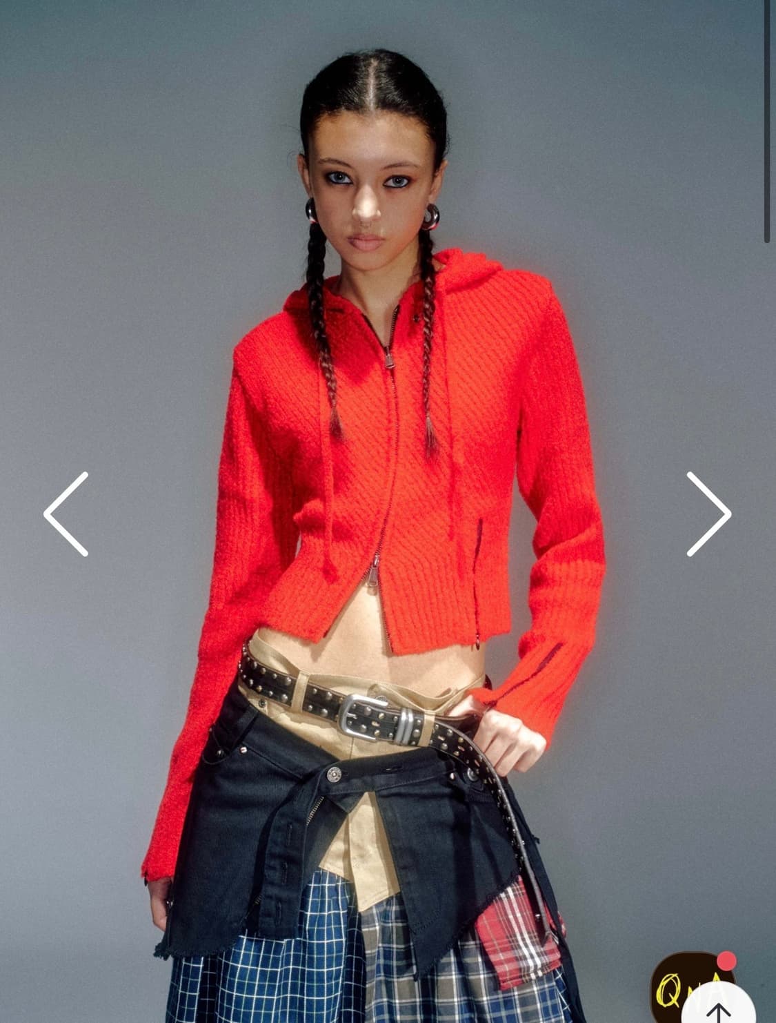 베이컨트 아카이브 모로 니트 집업 m 사이즈 상품이미지1