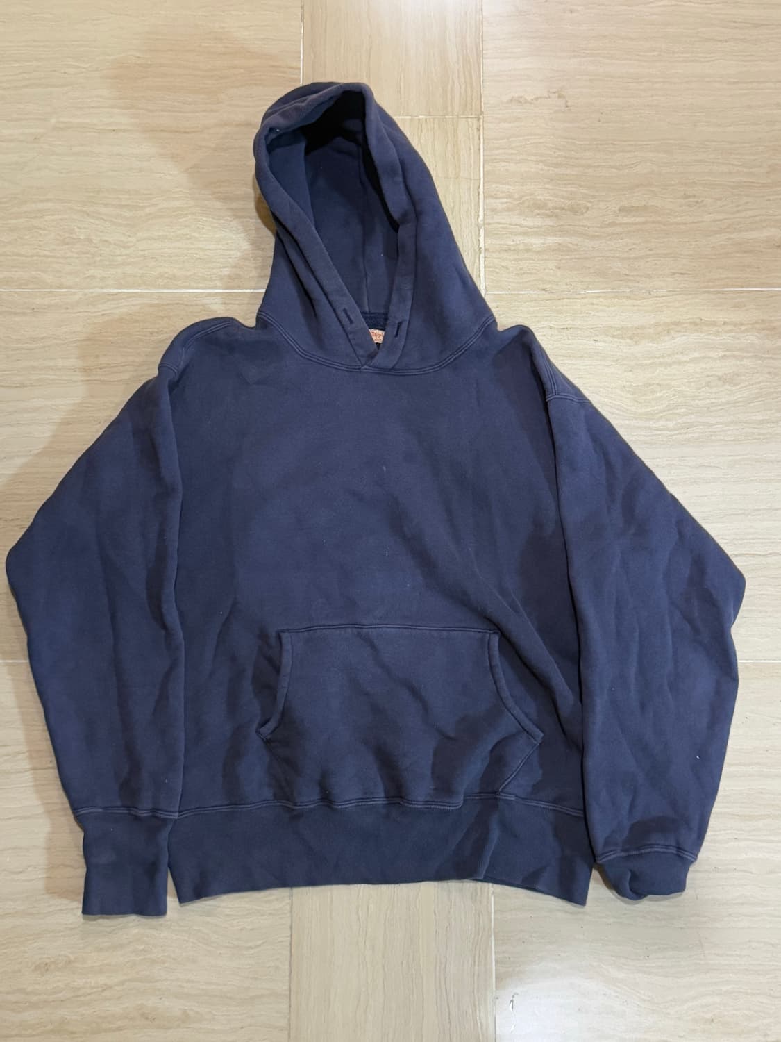 더 리얼 맥코이 페이디드 헤비 후드티 상품이미지4