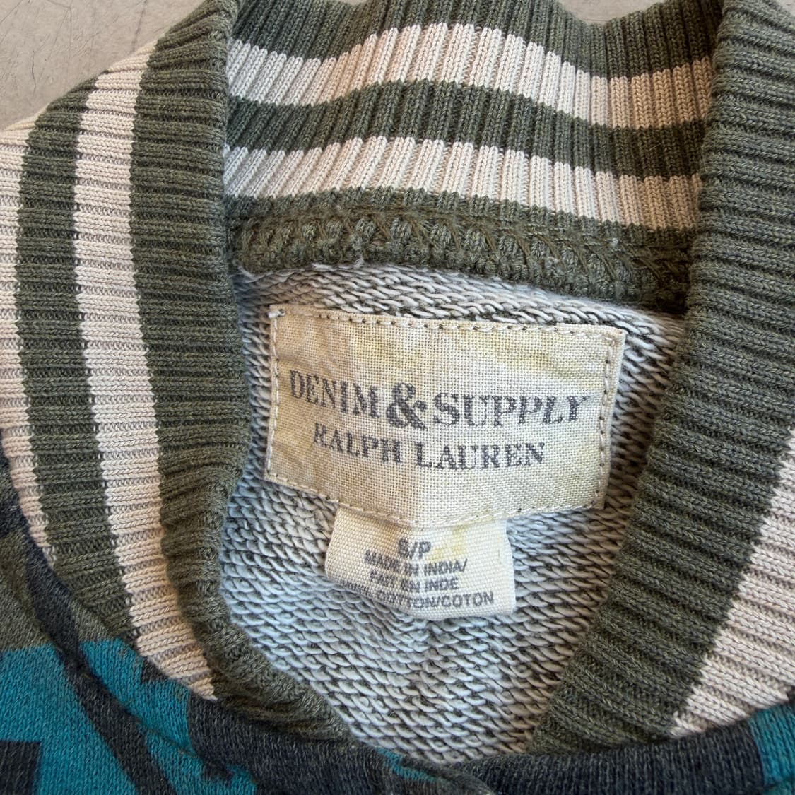 랄프로렌 데님앤서플라이 아즈텍 블루종 상품이미지6