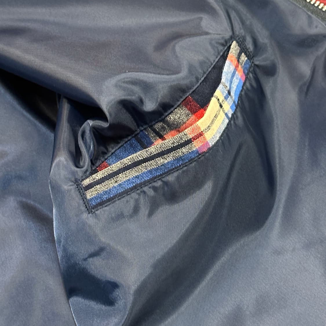 ASOS 체크 해링턴 자켓 (L) 상품이미지6