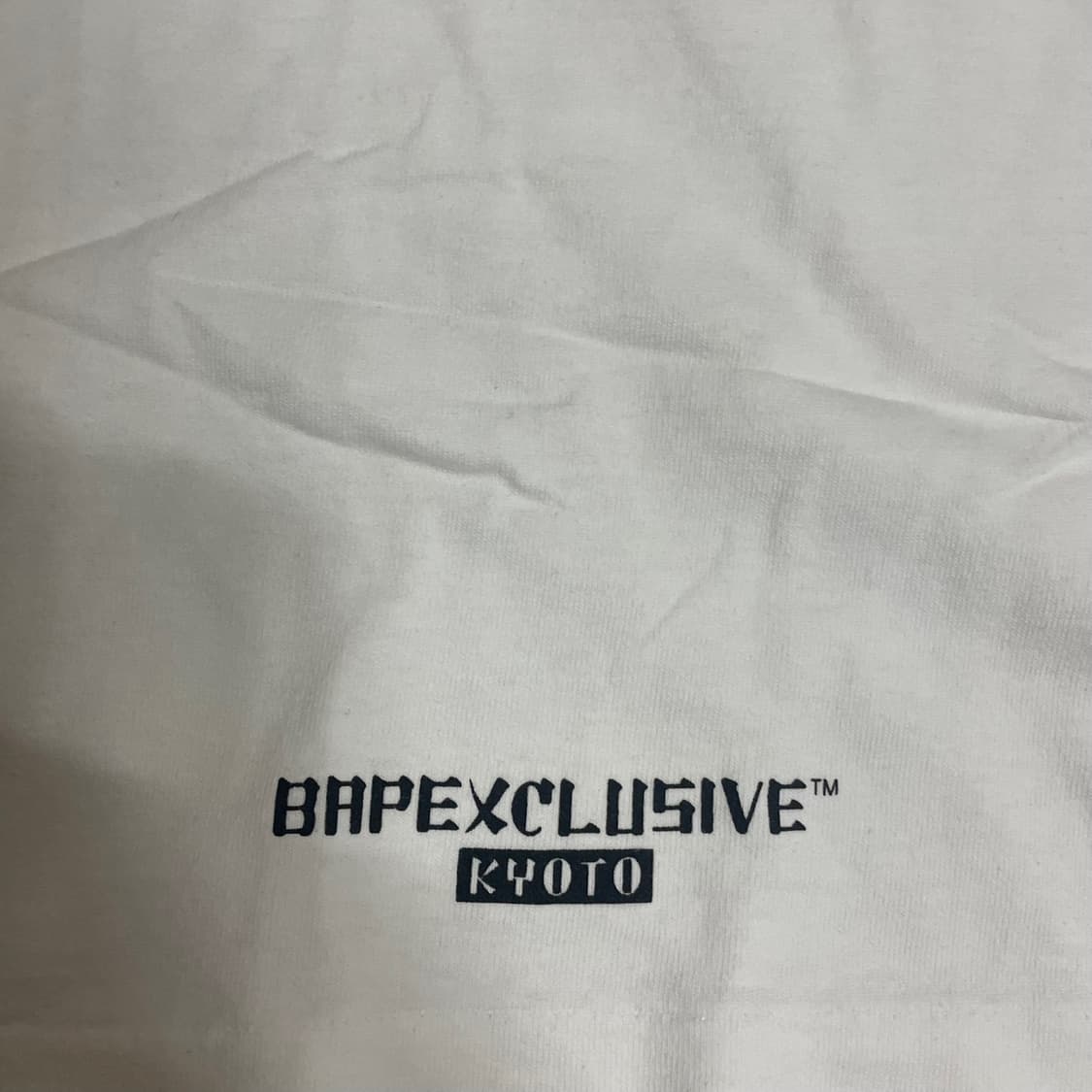 2XS) 베이프 베이비마일로 교토 익스클루시브 반팔 티셔츠 상품이미지3
