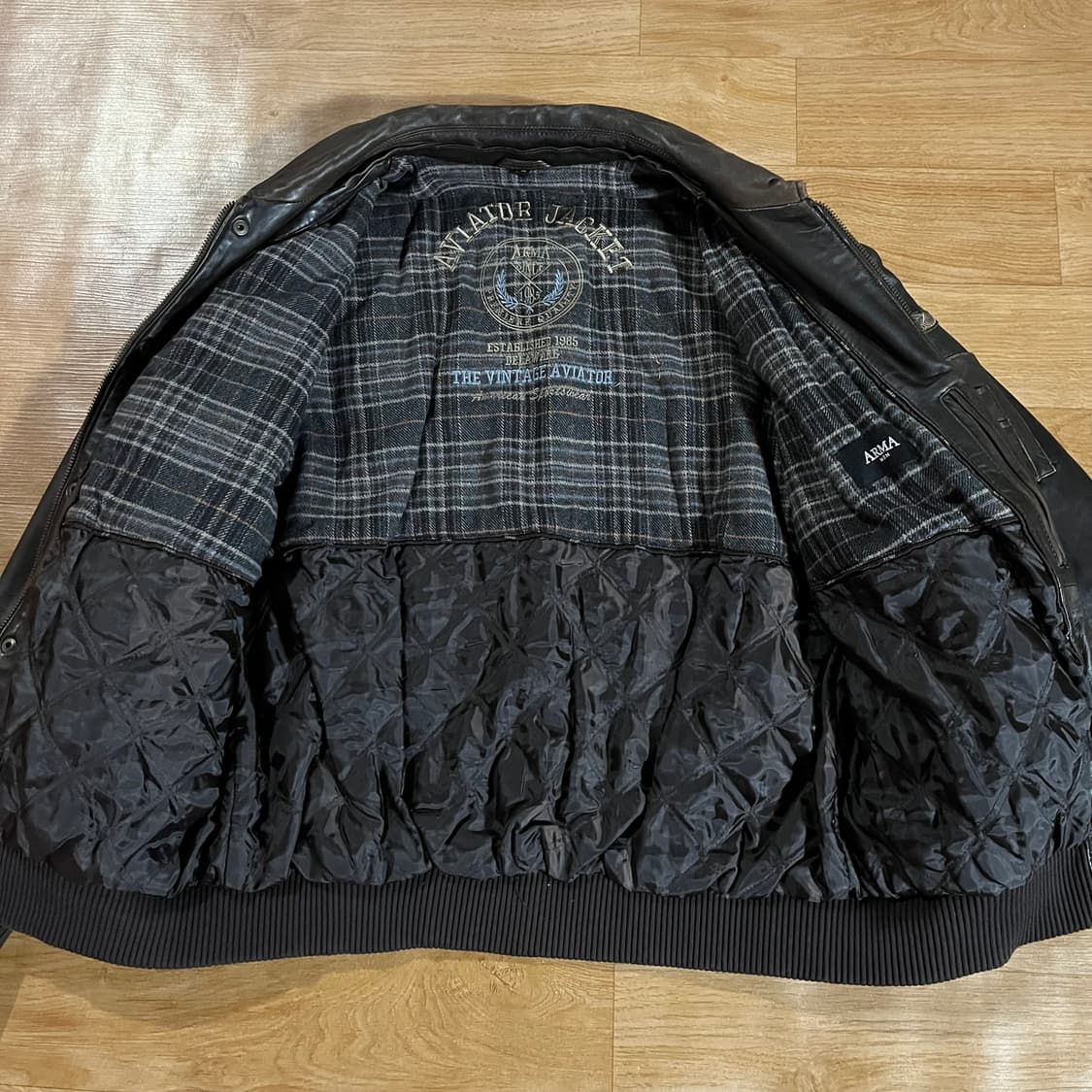 [105] 아르마 a-1 빈티지 가죽자켓 상품이미지6