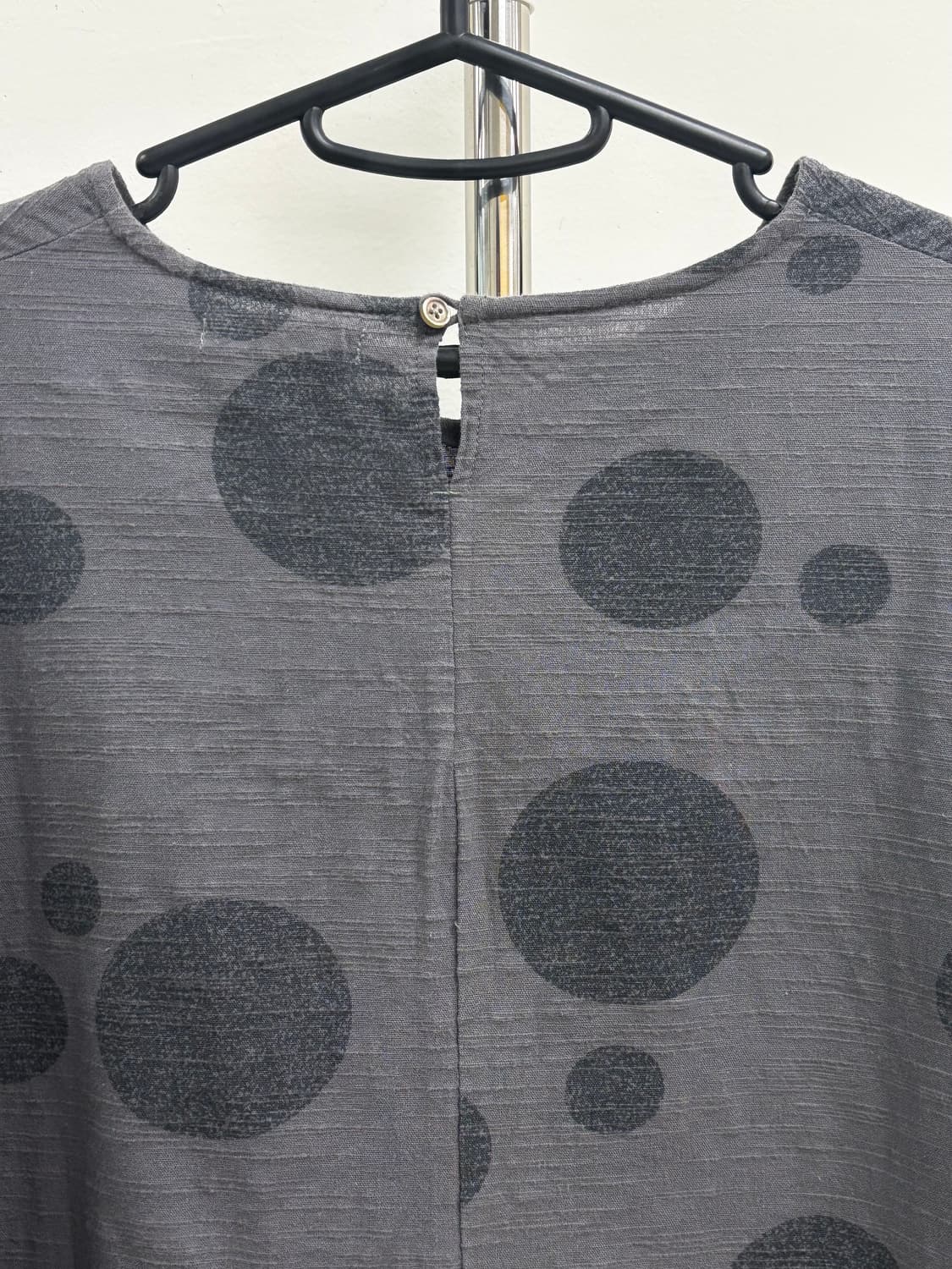 빈티지 그레이 도트 원피스 상품이미지8