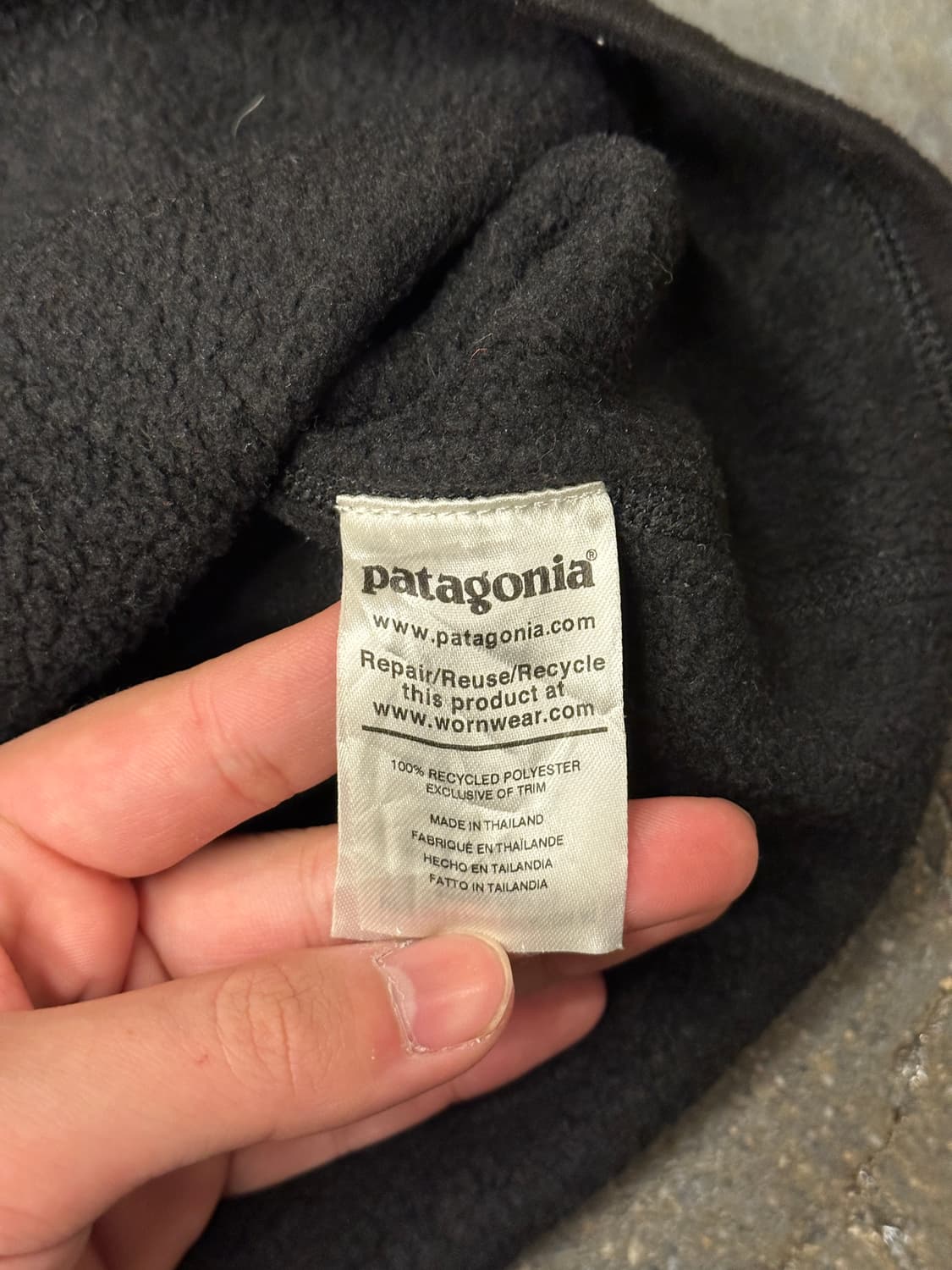 파타고니아 하프집업 플리스 M 상품이미지4