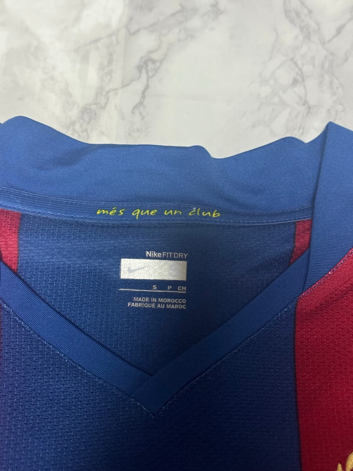 나이키 바르셀로나 50주년 07-08 홈 유니폼 NO.27 BOJAN 상품이미지5