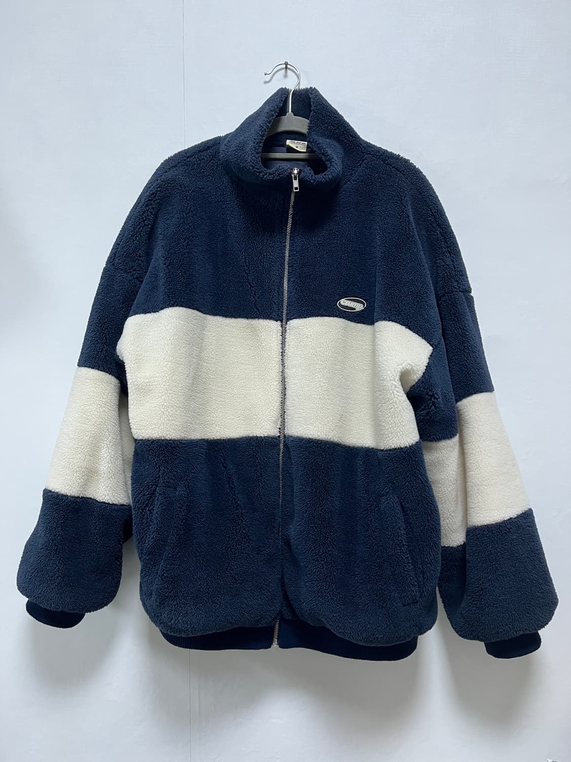 크럼프 양털 덤블자켓M 네이비 상품이미지3