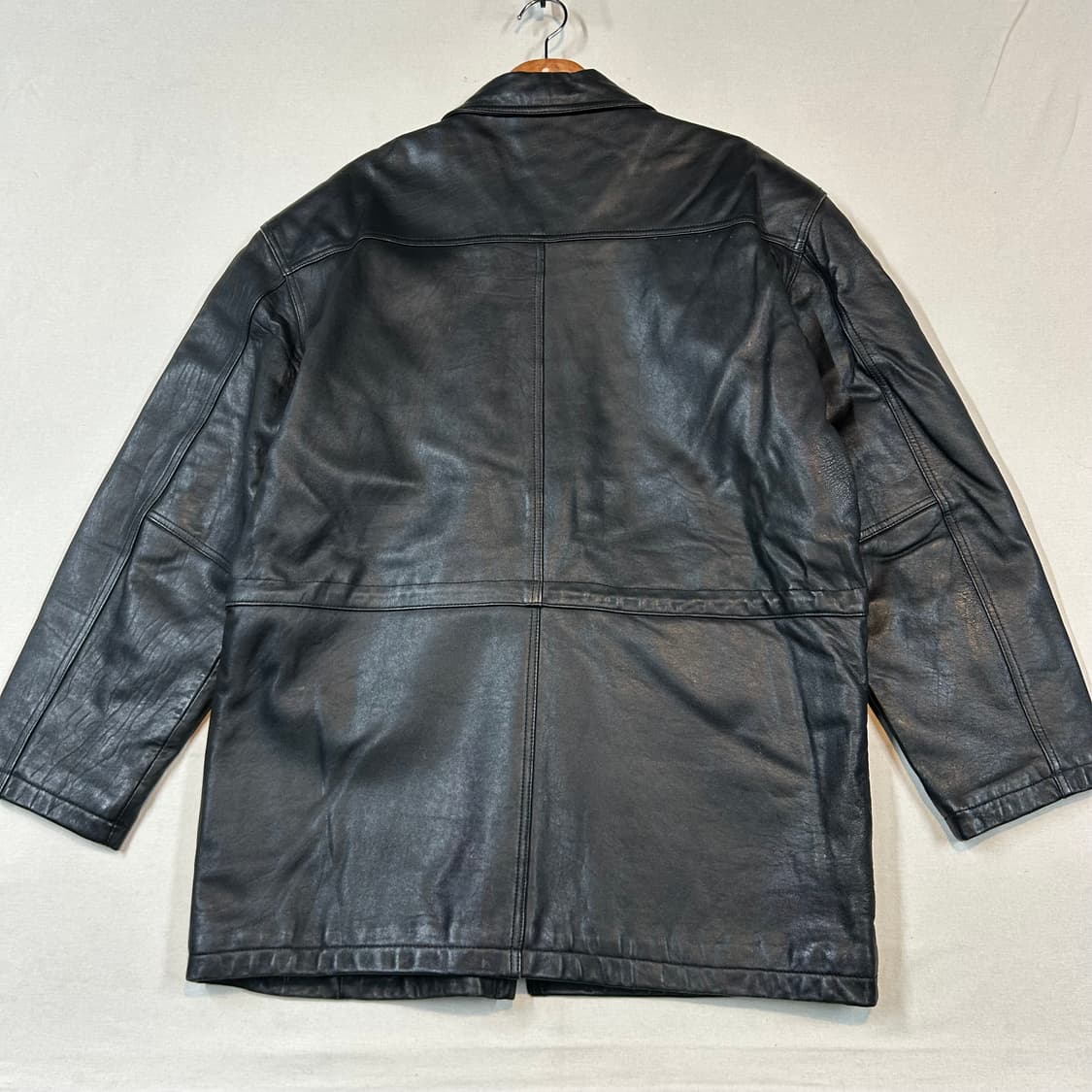 XL) GARBATO 빈티지 양가죽 램스킨 카코트 가죽 자켓 상품이미지6