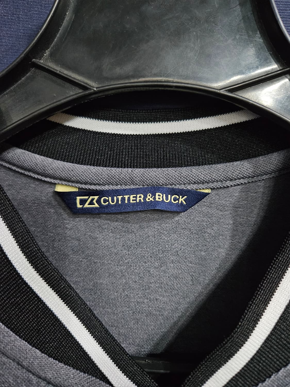 커터앤벅 그레이.네이비 남성 100 골프 반팔티  상품이미지5