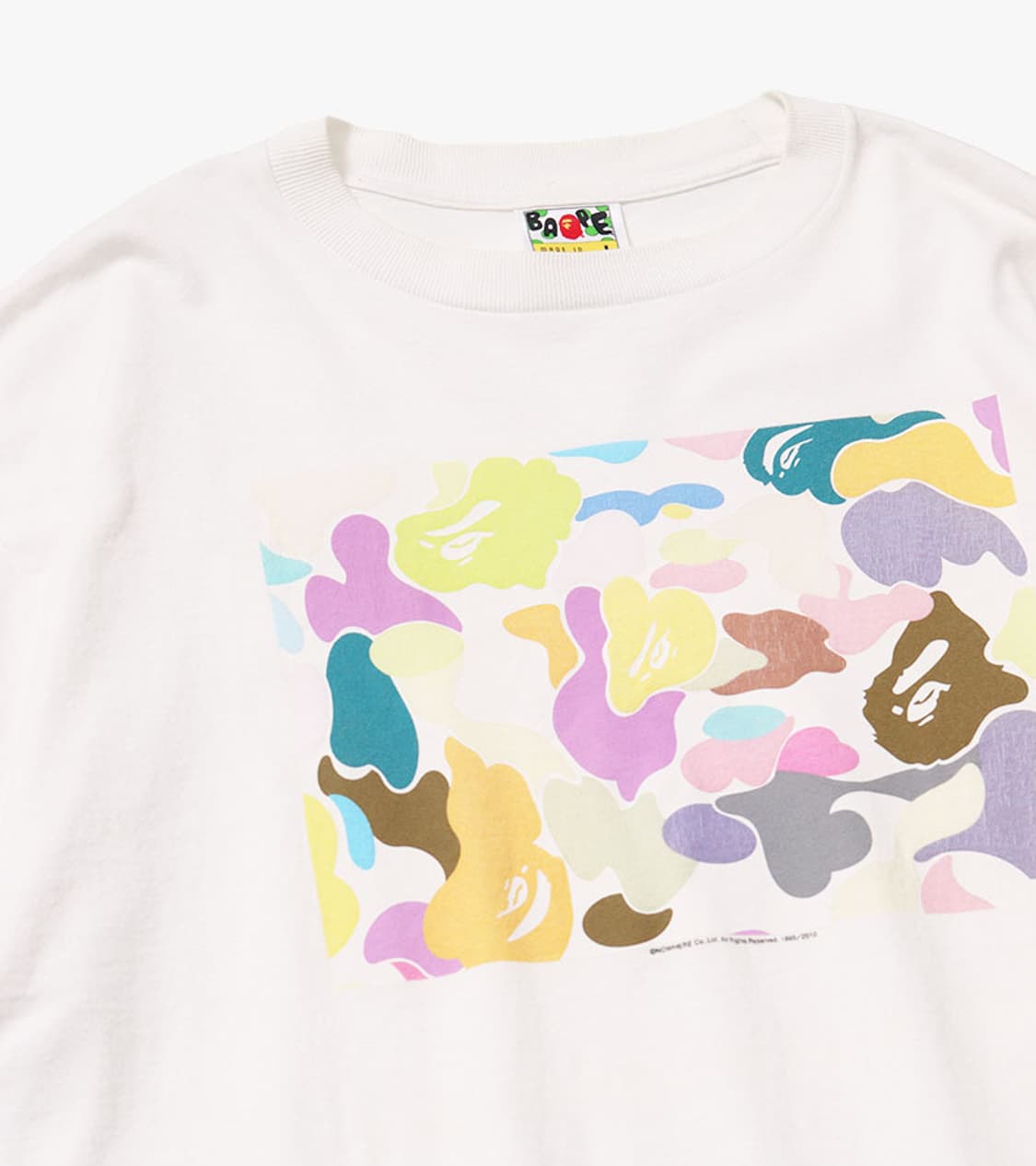 BAPE - MULTI COLOR BOX LOGO T SHIRT 상품이미지2