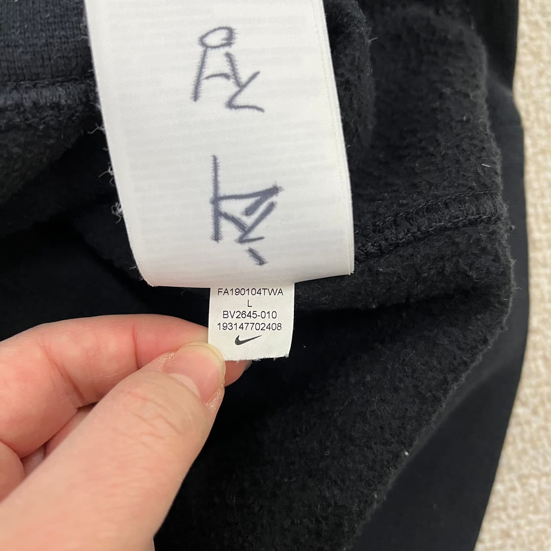 L 나이키 스우시 후드 집업 0223M1 상품이미지4